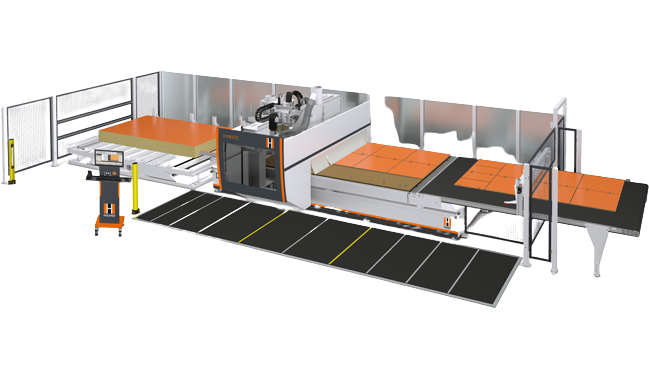 centre d'usinage panneaux DYNESTIC 7535 HOLZ-HER