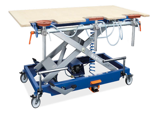 table de montage élévatrice Barth Gmbh toulouse 31 Occitanie