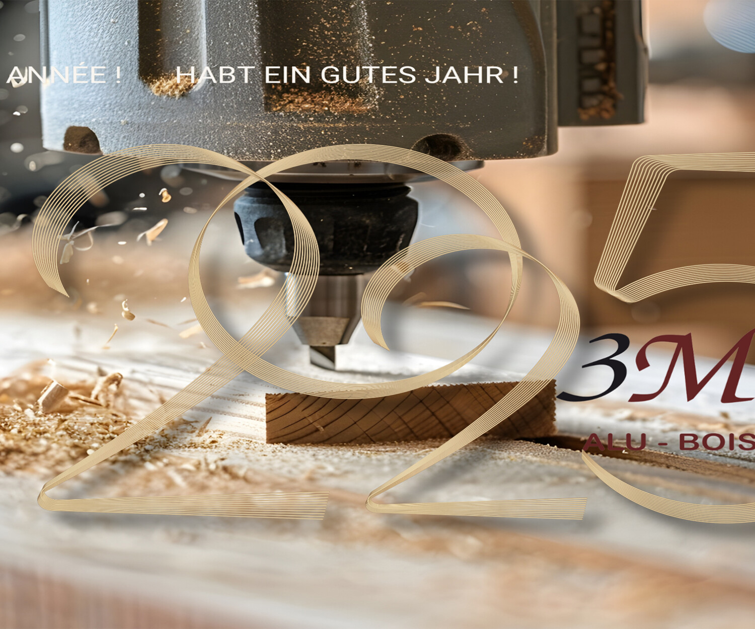 bonne annee 2025 3M Maison Machine Menuiserie toulouse machine-outils 31